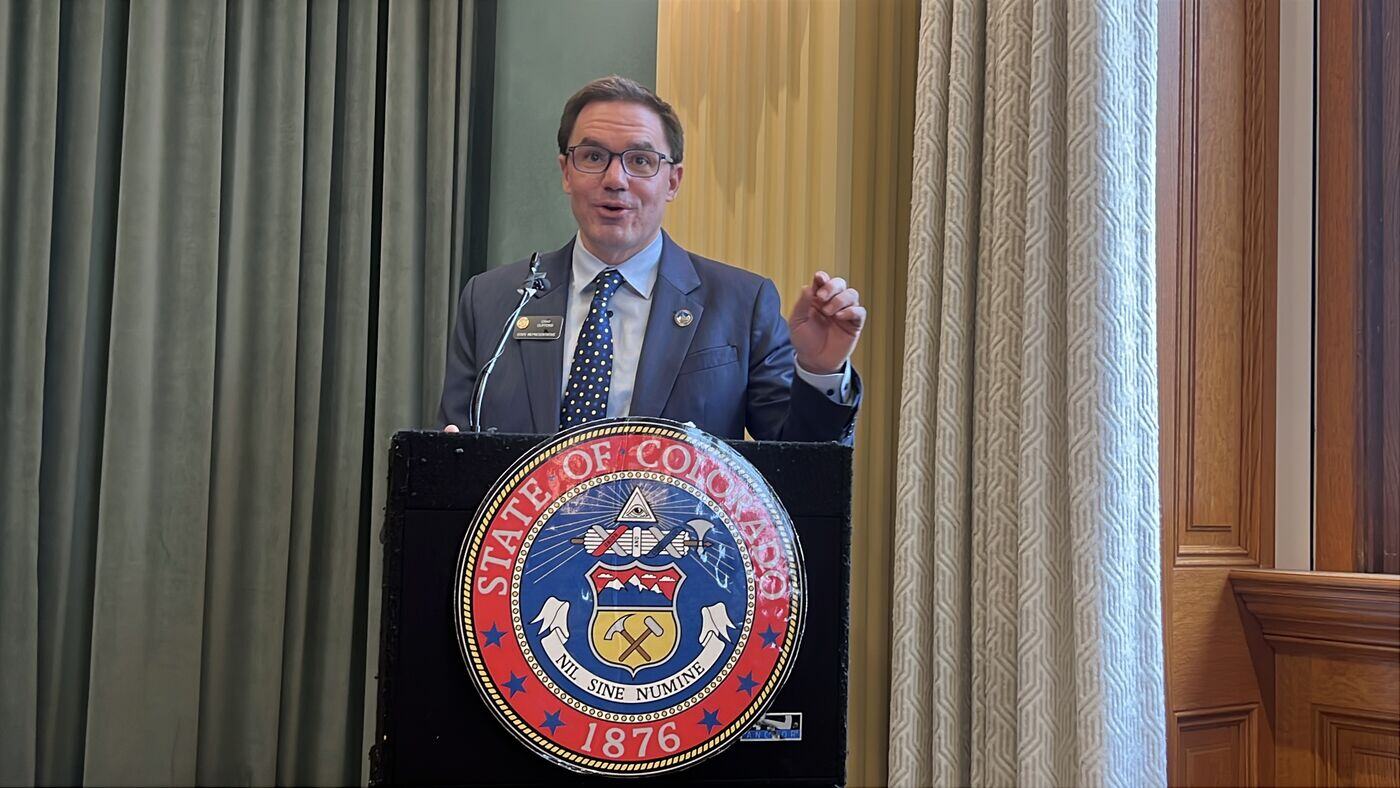 Chad Clifford: At a bill signing